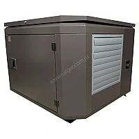 Бензиновый генератор A-iPower A8500TEA в тихом зимнем кожухе 1200 RAL 8019 + блок автозапуска A-iPower 230В/400В 100А 8 ПИН