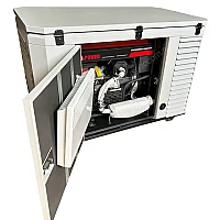 Бензиновый генератор A-iPower A17000EAX в супертихом зимнем кожухе 1700SS RAL 7035