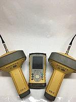 Комплект БУ GNSS RTK Topcon GR-5 (2шт) c контроллером FC-250