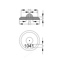 Марка, привариваемая к трубе меньшего диаметра
