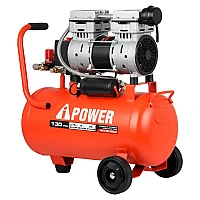 Компрессор поршневой безмасляный A-iPower AC130/25LF