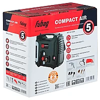 Безмасляный компрессор FUBAG Compact Air + набор из 5 предметов